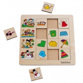 Sortierpuzzle „Jahreszeiten“